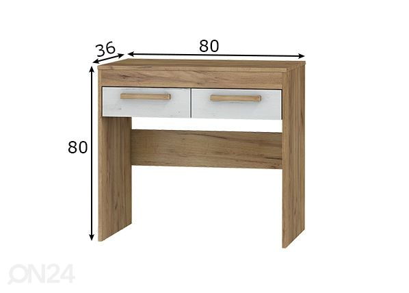 Tualettlaud / konsoollaud Cobhy 80 cm mõõdud