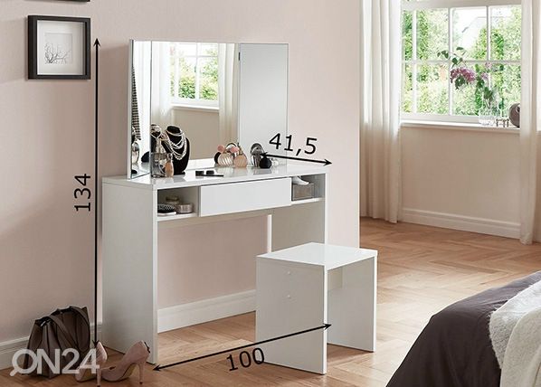 Tualettlaud Schminki 1 mõõdud