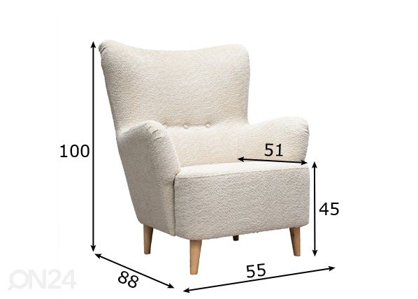 Tugitool Emilia mõõdud
