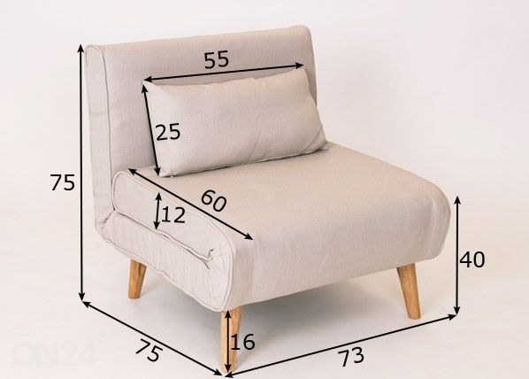 Tugitoolvoodi mõõdud