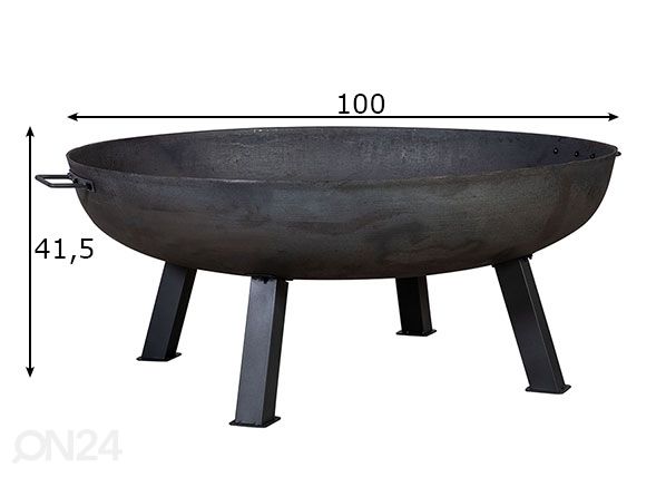 Tulease Warm Seeker Ø 100 cm mõõdud