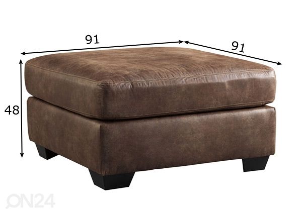 Tumba 91x91 cm mõõdud