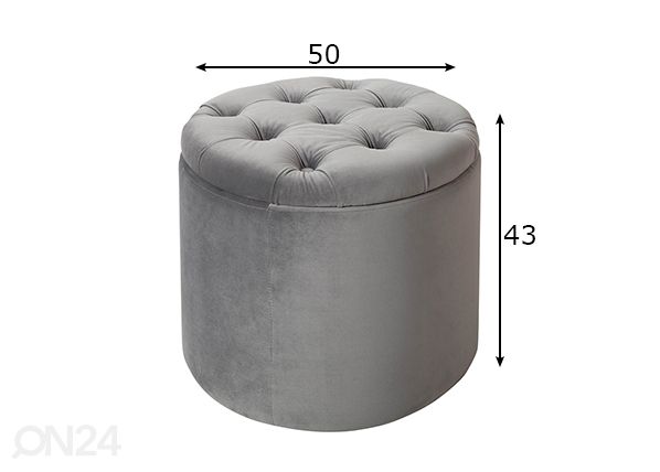 Tumba panipaigaga Modern Baroque mõõdud