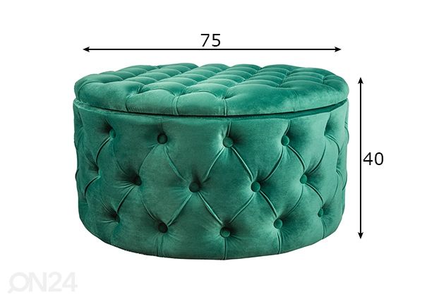 Tumba panipaigaga Modern Baroque mõõdud