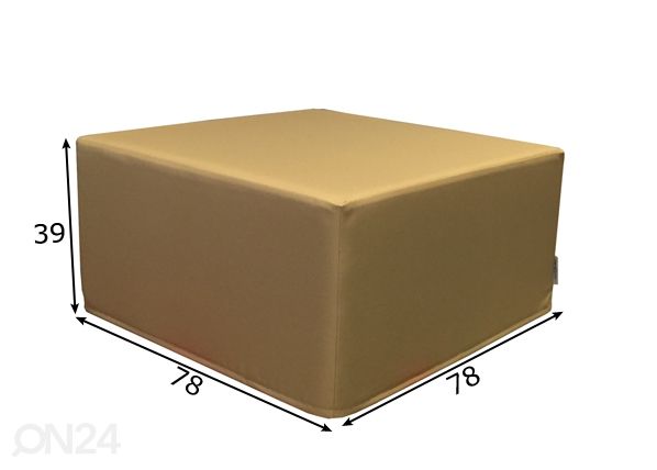 Tumba Verona 78x78x39 cm mõõdud