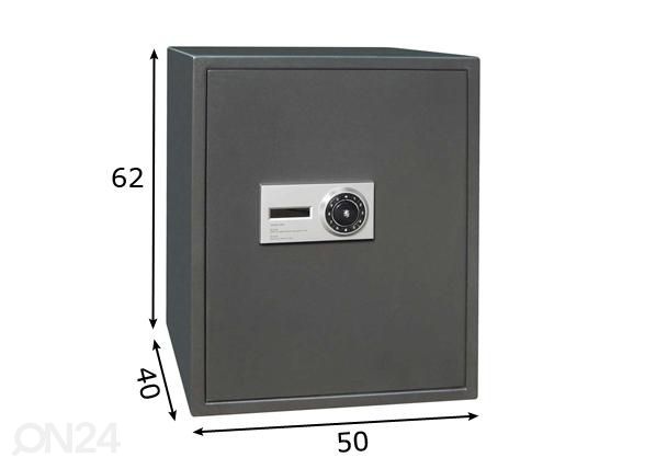 Turvaseif Soho 62 mõõdud