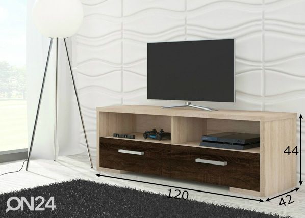 TV-alus 120 cm mõõdud