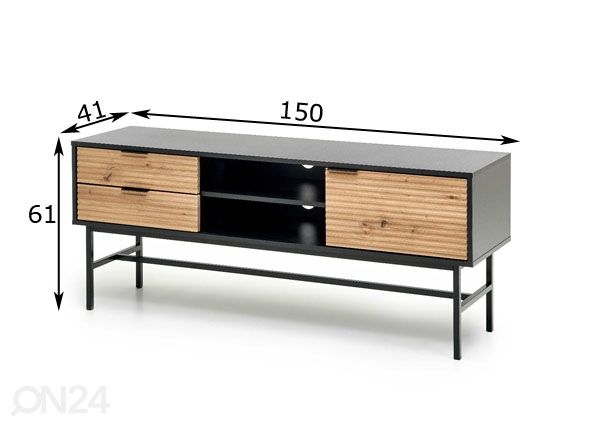 TV-alus 150 cm mõõdud