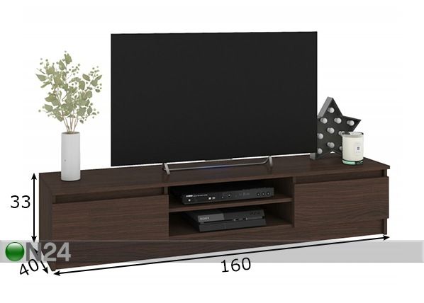 Tv alus 160 cm mõõdud