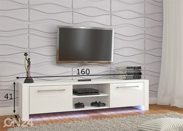 TV-alus 160 cm mõõdud