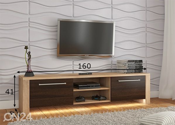 TV-alus 160 cm mõõdud