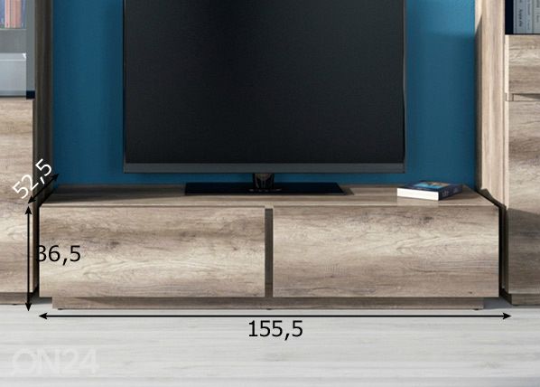 TV-alus mõõdud