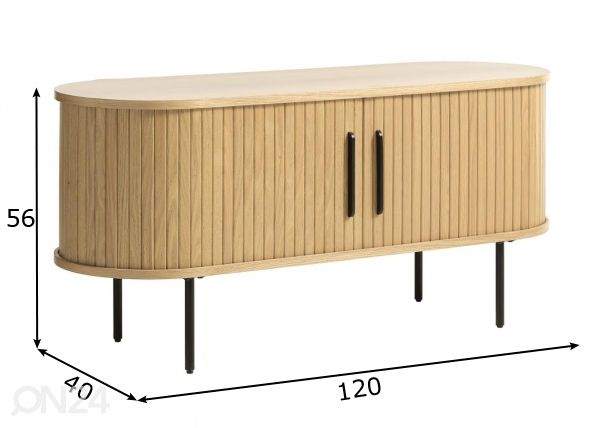 TV-alus mõõdud