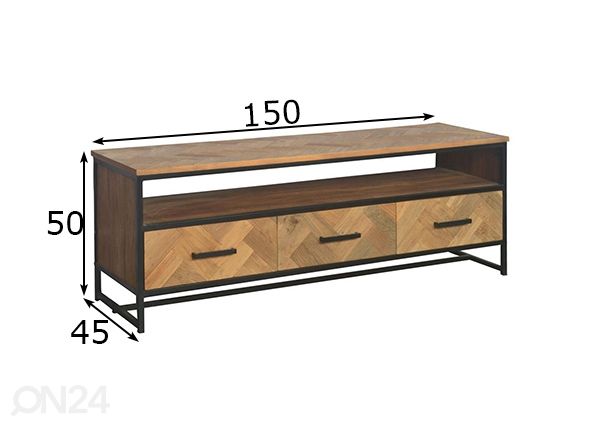 Tv-alus Accent 150 cm mõõdud