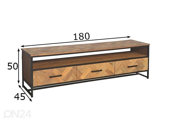 Tv-alus Accent 180 cm mõõdud