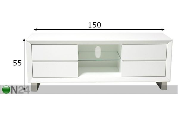 TV-alus Base mõõdud