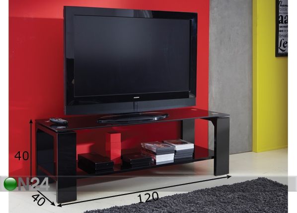 TV-alus Bercy mõõdud