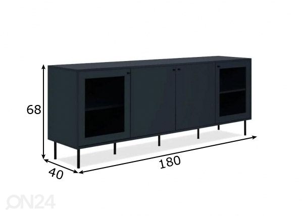 Tv-alus Caracas 180 cm mõõdud