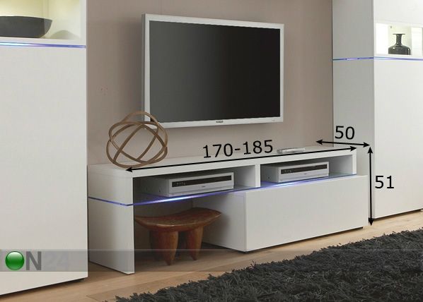 TV-alus Colour Art mõõdud