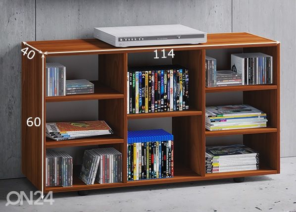TV-alus Fetino 114 cm mõõdud