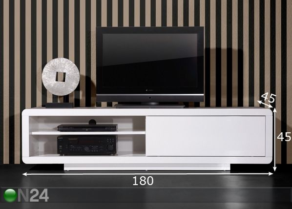 TV-alus Highgloss mõõdud