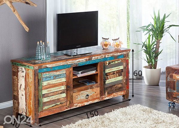TV-alus Jakarta mõõdud