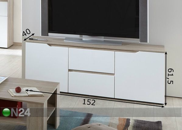 TV-alus / kummut Diva 4 mõõdud