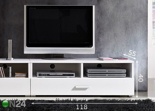TV-alus Linea mõõdud