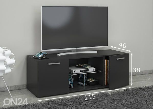 TV-alus Lowina 115 cm mõõdud