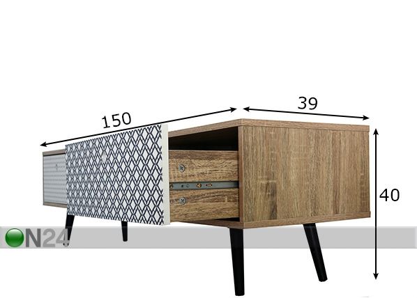 TV-alus Mail Box mõõdud