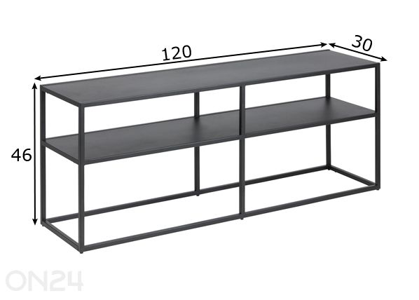 TV-alus Newton 120 cm mõõdud