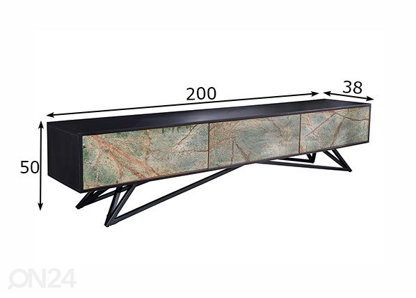 Tv-alus Soul 200 cm mõõdud