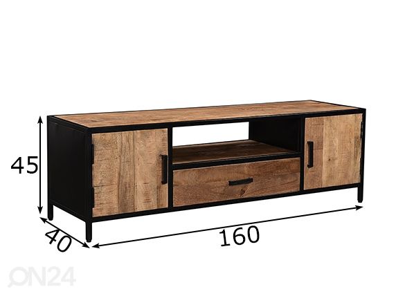Tv-alus Sturdy 160 cm mõõdud