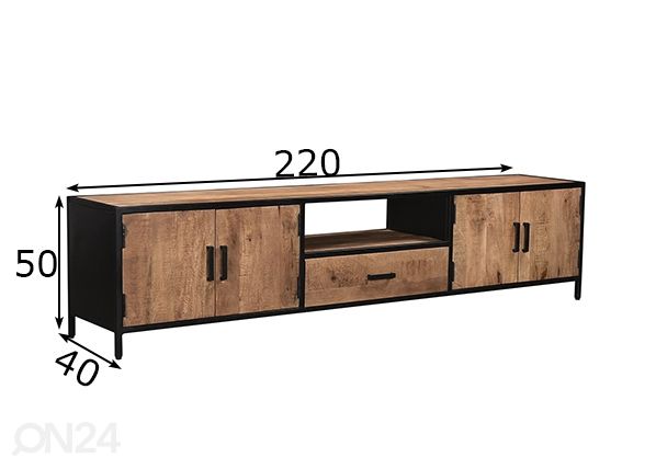 Tv-alus Sturdy 220 cm mõõdud