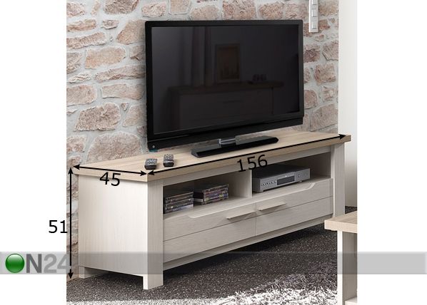 TV-alus Toscane mõõdud
