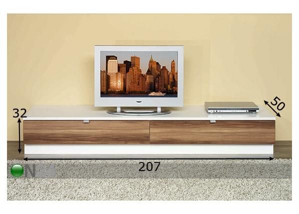 TV-alus Xynto mõõdud