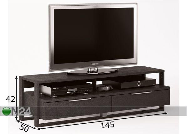 TV-alus Zenith mõõdud