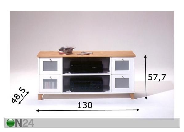 TV-videokapp Scala mõõdud