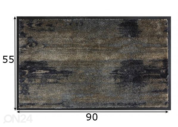 Uksematt 55x90 cm mõõdud