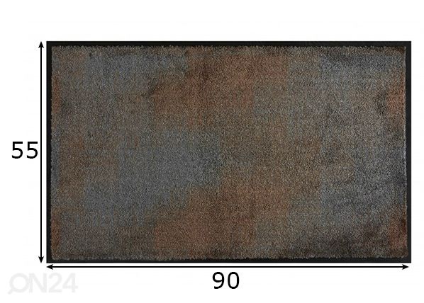 Uksematt Avant Garde 55x90 cm mõõdud