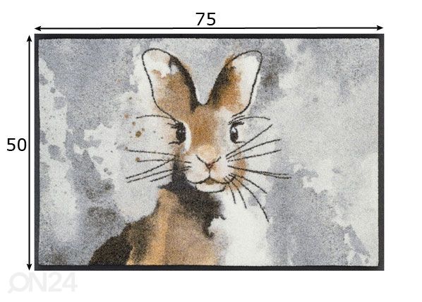 Uksematt Hopps 50x75 cm mõõdud