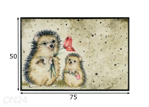 Uksematt Spike 50x75 cm mõõdud