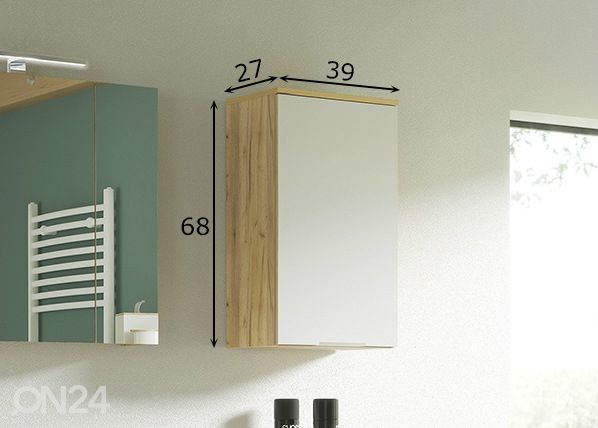 Ülemine vannitoakapp Avino mõõdud