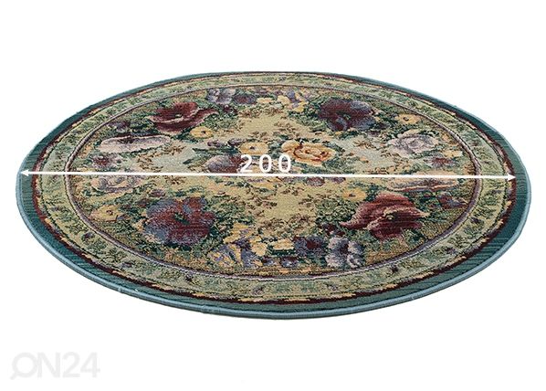 Ümmargune vaip Gabiro Ø200cm mõõdud