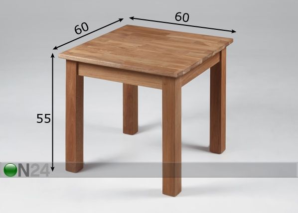 Väike laud Kalvi mõõdud