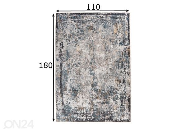 Vaip 110x180 cm mõõdud