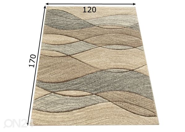 Vaip 120x170 cm mõõdud