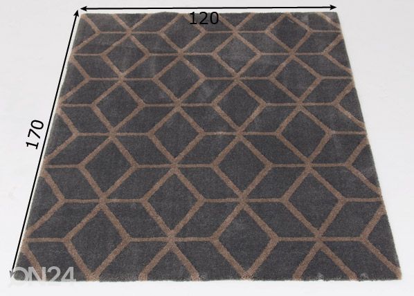 Vaip 120x170 cm mõõdud