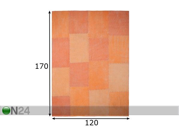 Vaip 120x170 cm mõõdud