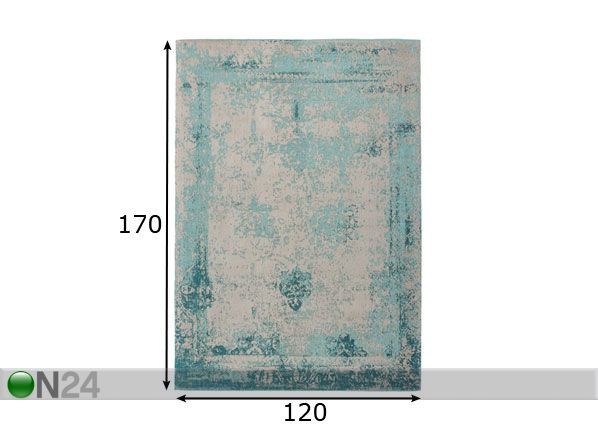 Vaip 120x170 cm mõõdud